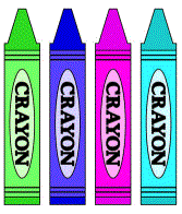 10 crayons